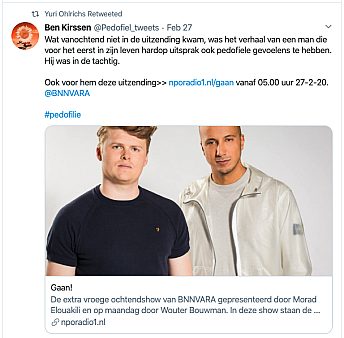 Npo1gaan pedofilie