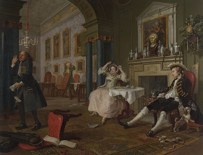 1024px Marriage A la Mode 2 The Tête à Tête William Hogarth