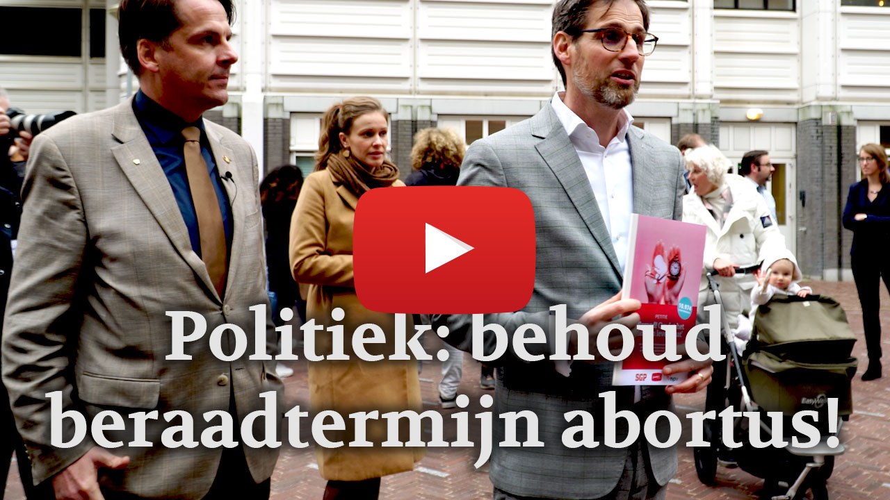 Stop flitsabortus! Kamerleden krijgen petitie voor behoud bedenktermijn